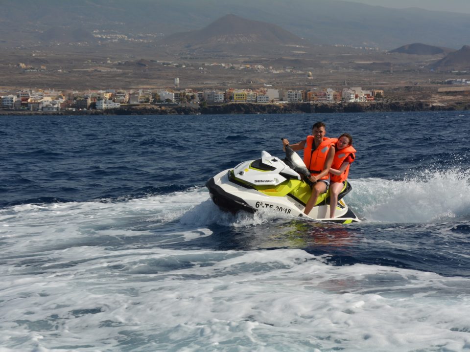 Jet Ski Safari na Teneryfie.